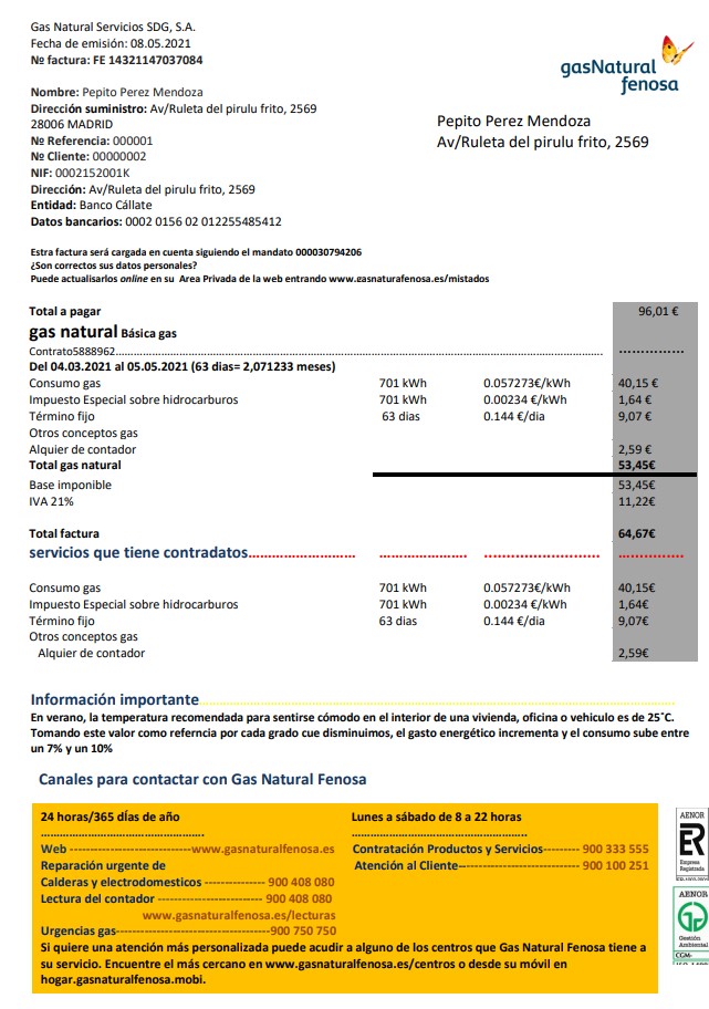  Minol USA business utility bill 